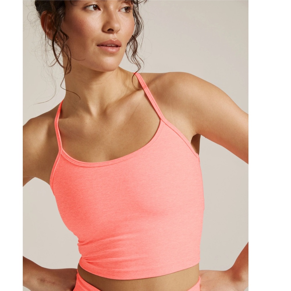 Beyond Yoga 	
Spacedye Slim Racerback Cropped Tank